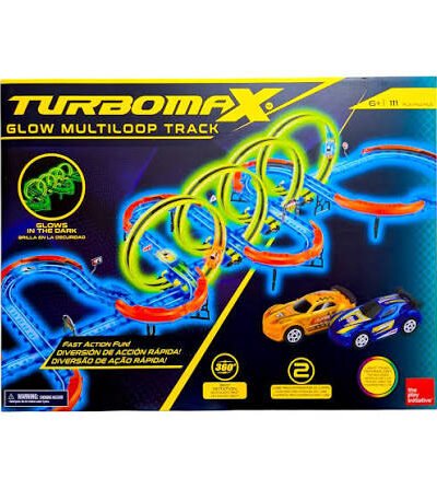GLOW MULTILOOP TRACK TURBOTRAX PISTA CARRERA 2050386