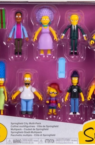 THE SIMPSON 2.5" SPRINGFIELD CITY MULTIPACK 275174