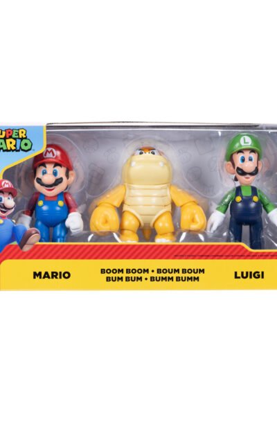 SUPER MARIO 4" 3 PACK 424604