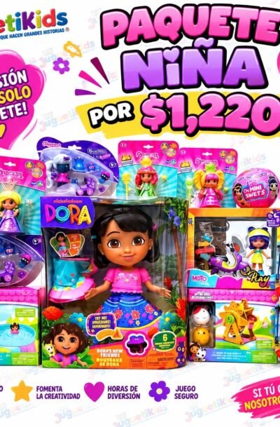 PAQUETE NIÑA 12 PIEZAS POR $1,220