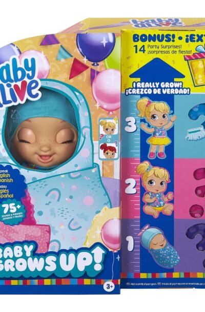 BABY ALIVE BABY GROWS UP HAPPY