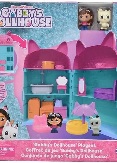 DOLLHOUSE PLAYSET MUEBLES PLASTICO