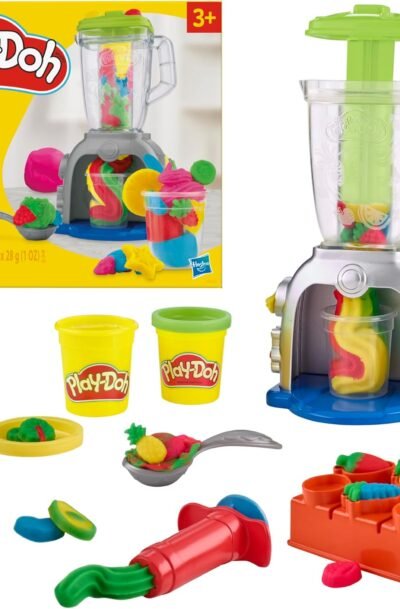 PLAY DOH SWIRLIN SMOOTHIES BLENDER PLAYSET F9142