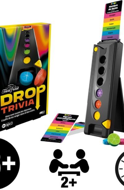 DROP TRIVIA TRIVIAL PURSUIT F9833