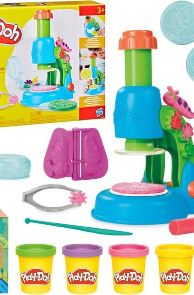 PLAY DOH LIGHT AND LOOK MICROSCOPE G0494