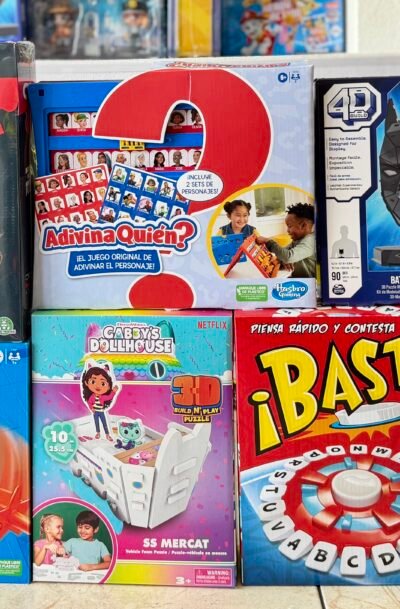 PAQUETE JUEGOS DE MESA 9 PIEZAS $1,810 ENVÍO INCLUIDO