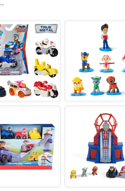 PAQUETE PAW PATROL 12 PIEZAS POR $1,999