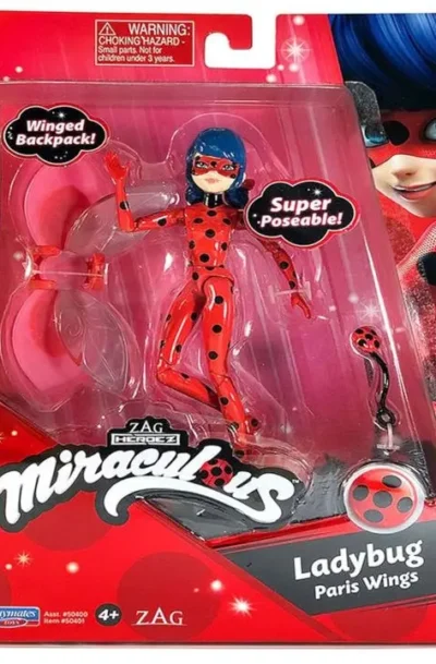 MLBPM FIGURAS MIRACULOUS 5" LADYBUG