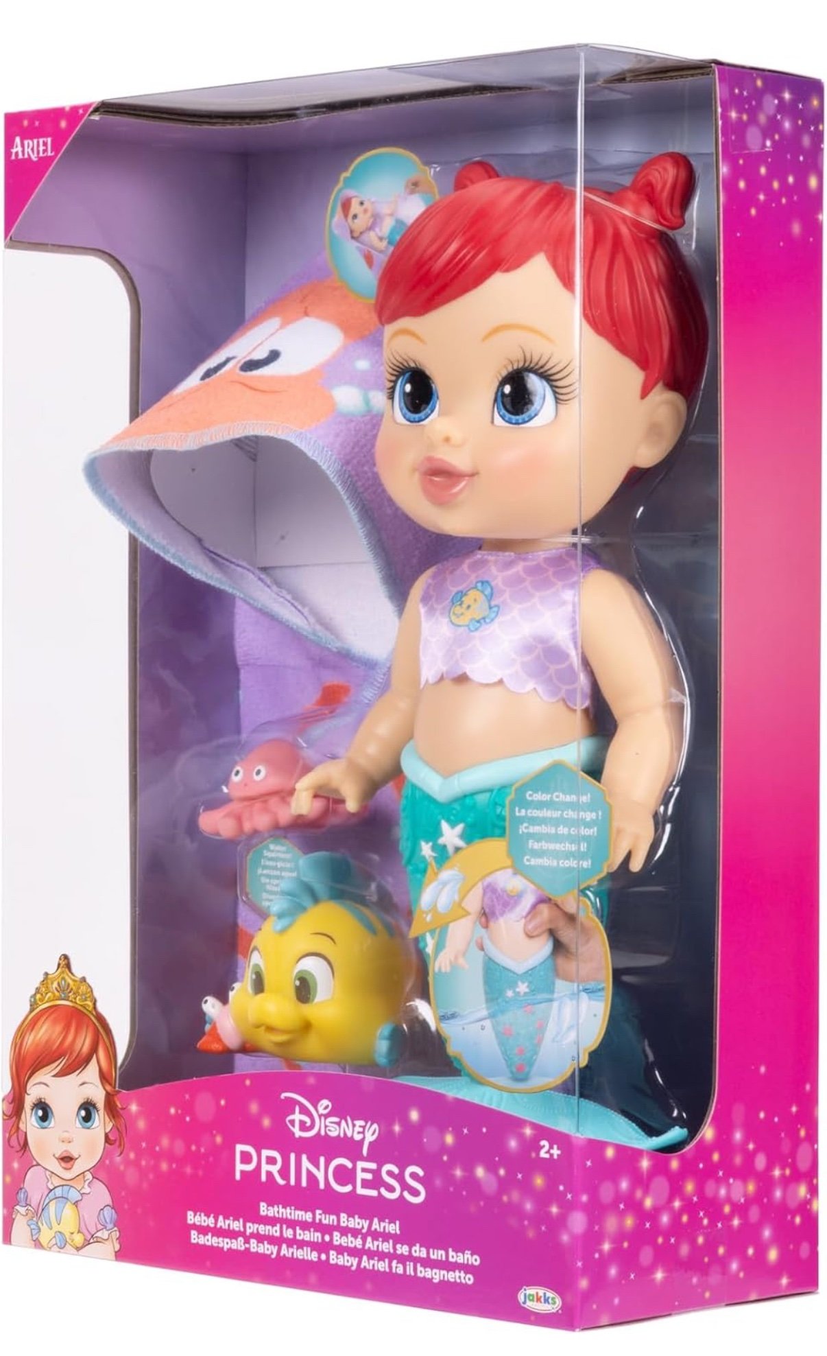 BATHTIME ARIEL CON BATA 238464 V1 Juguetikids BATHTIME ARIEL CON BATA 238464 V1 Juguetikids